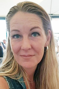Undersköterskan Marie Grundel Eriksson har varit e-hälsocoach på geriatriken
